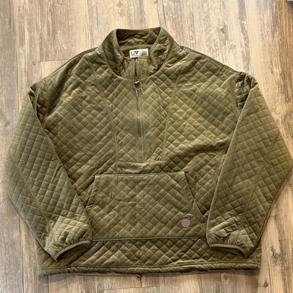 Liv Outdoor Quilted Woman's Green Jacket